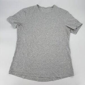 Lululemon‎ Love Tee Heathered Gray Short Sleeve Crewneck T-Shirt Women's Large